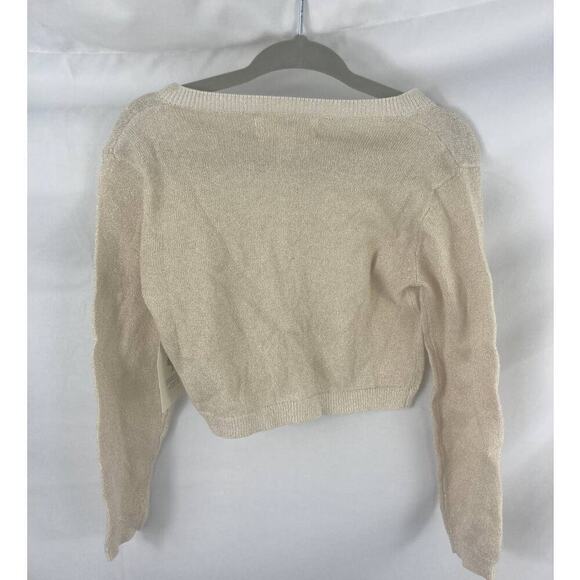 NWT Tucker + Tate Holiday Sparkle button up sweater 2 - Picture 3 of 3